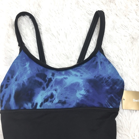 Reebok Swimsuit NWT Size M(8-10) - Picture 3 of 5